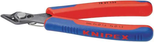 Alt view image 2 of 5 - KNIPEX 78 61 125 Precision Nippers,5 In