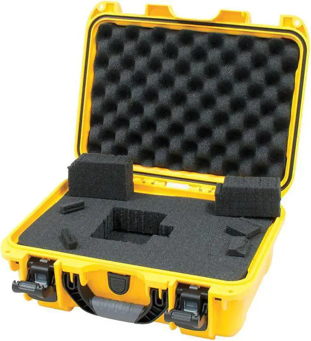 Alt view image 2 of 9 - NANUK CASES 915-1004 Yellow Protective Case, 15.8"L x 12.1"W x 6.8"D