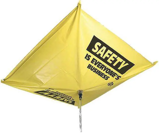 Main image of PIG TLS555-YW-81 PIG Safety Message Roof Leak Diverter, 4 lb.