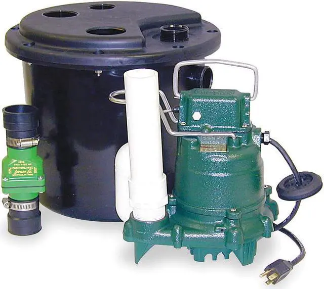 Alt view image 2 of 6 - ZOELLER 105-0001 Drain Pump Kit,3/10 HP