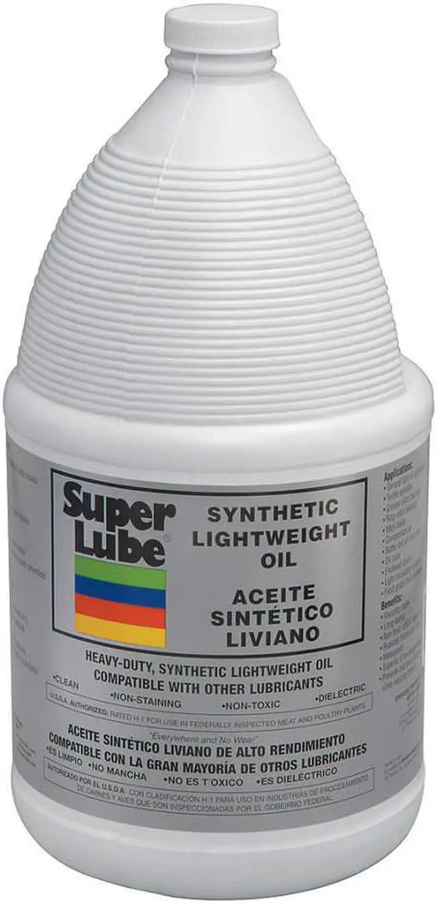 Main image of SUPER LUBE 52040 1 gal Jug, Hydraulic Oil, 68 ISO Viscosity, 80W SAE