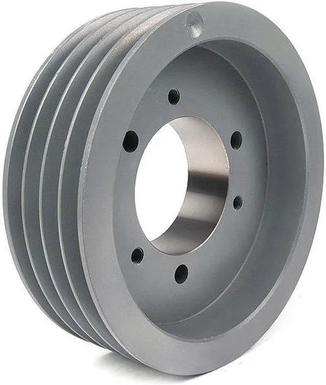 Alt view image 2 of 2 - ZORO SELECT 5V554 1/2 in to 1-15/16 in Quick Detachable Bushed Bore 4 Groove
