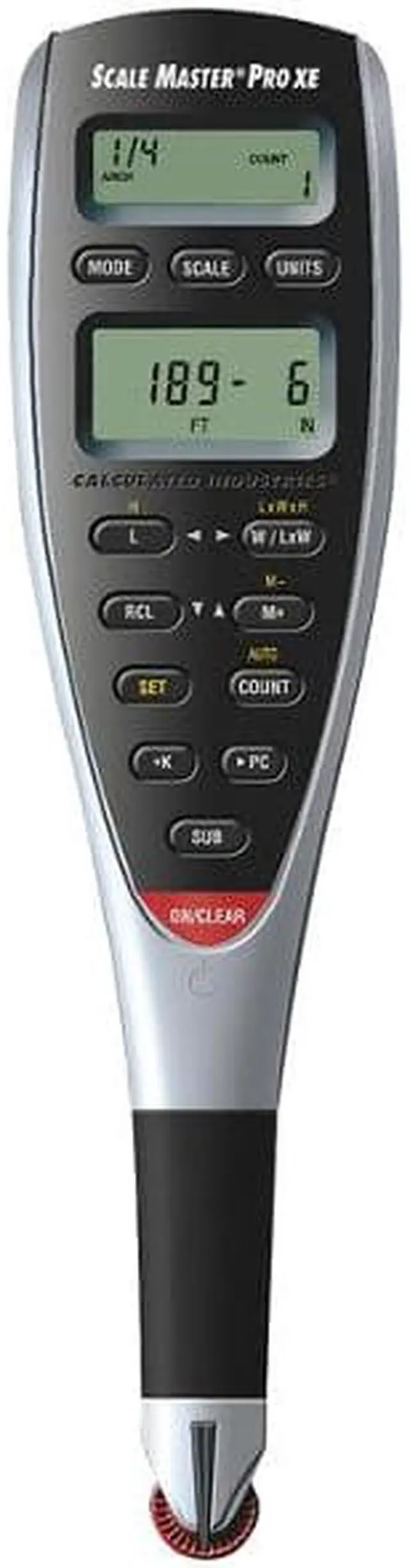 Alt view image 2 of 18 - Construction Calculator,7 3/16 Lx1 5/8 W CALCULATED INDUSTRIES 6135