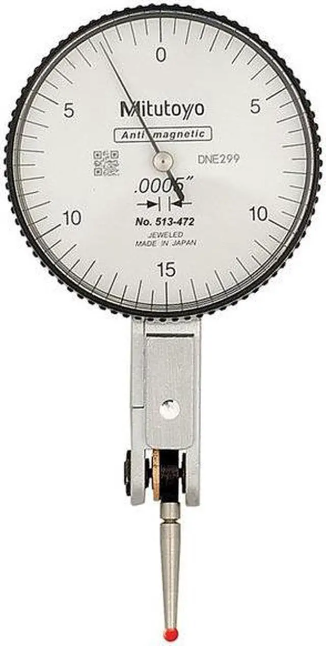 Main image of MITUTOYO 513-472-10E Dial Test Indicator,Hori,0 to 0.030 In