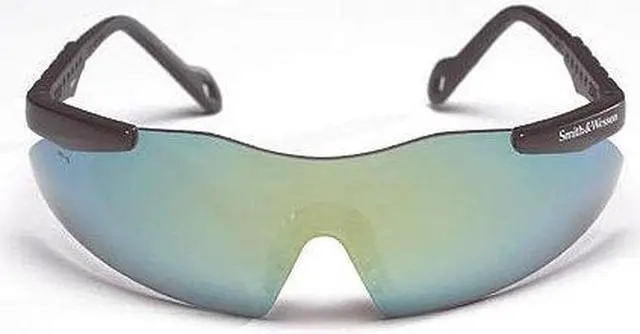 Main image of SMITH & WESSON 19940 Magnum 3G, Safety Glasses Anti-Scratch, Amber Mirror Lens,