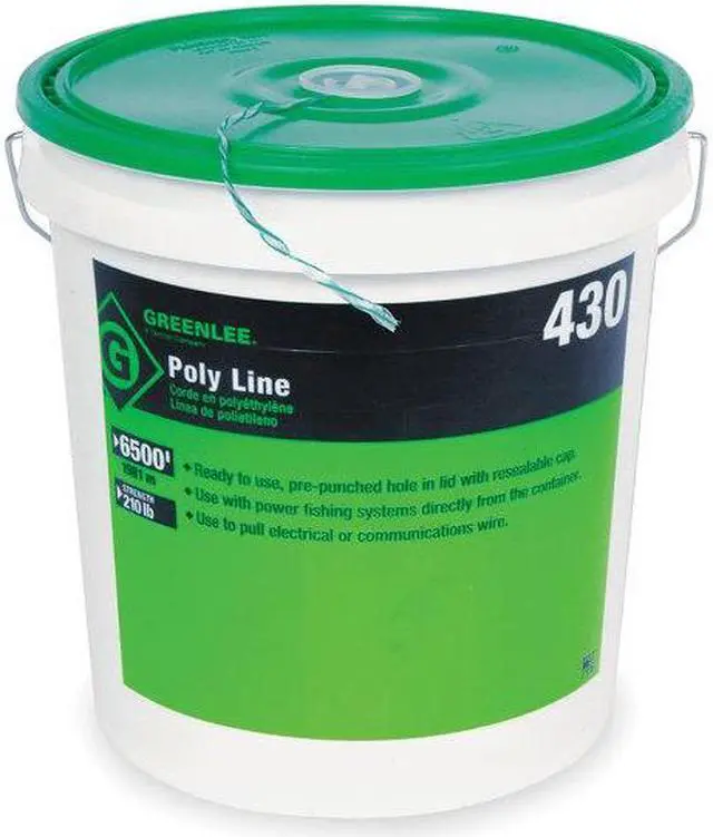 Alt view image 2 of 3 - GREENLEE 431 Fishing Line,5200 Ft,240 Lb Cap