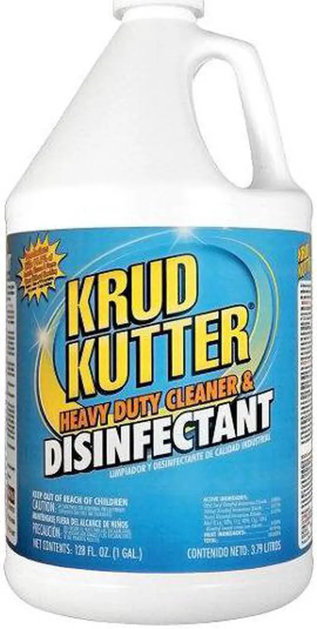 Main image of KRUD KUTTER DH012 Cleaner and Disinfectant, Bottle, 1 gal, Unscented