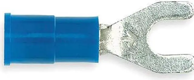 Alt view image 3 of 3 - 3M MVU14-8FBX Fork Terminal, #8 Stud Size, 14 AWG, 600 V, Vinyl Insulated,
