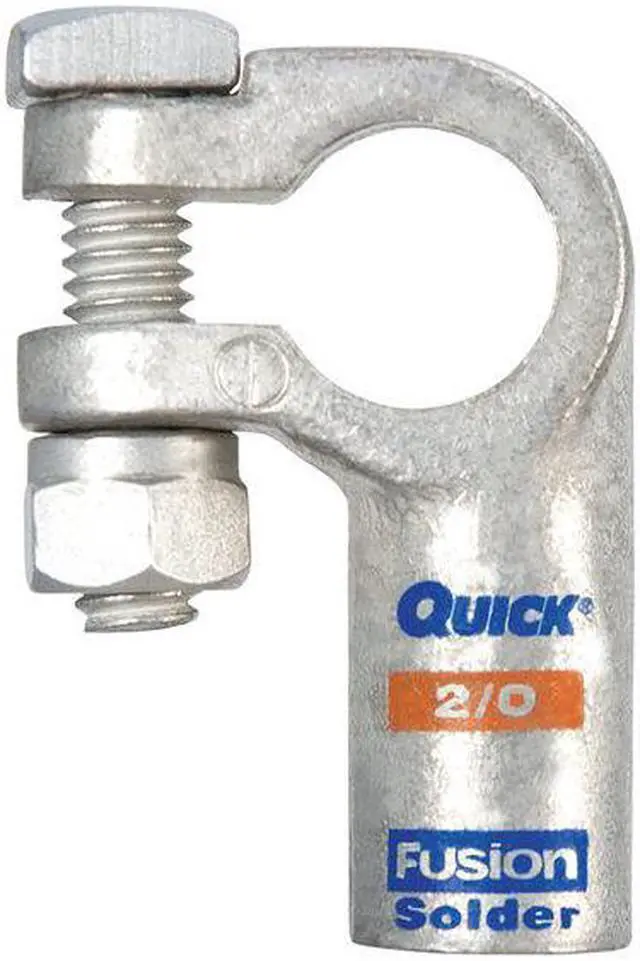 Main image of FUSION 426320-525-001N Left Elbow Terminal,2/0 ga,Orng,Neg