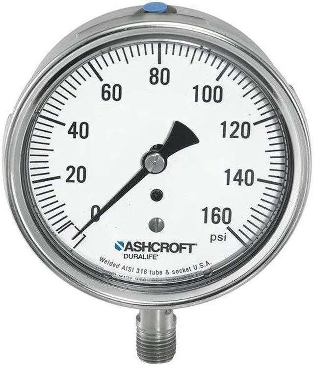 Main image of ASHCROFT 251009SWL02L5000# Industrial Pressure Gauge, 0 to 5,000 psi, 2 1/2 in