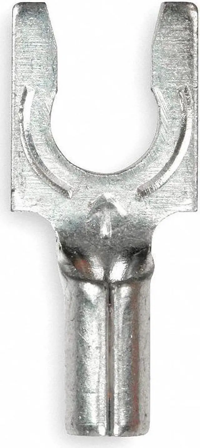 Main image of 3M MU18-8FLX Fork Terminal, #8 Stud Size, 18 AWG, 600 V, Bare Insulated, Bare,