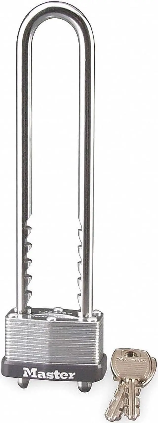 Alt view image 5 of 9 - MASTER LOCK 517D Padlock, Keyed Different, Adjustable Shackle, Rectangular