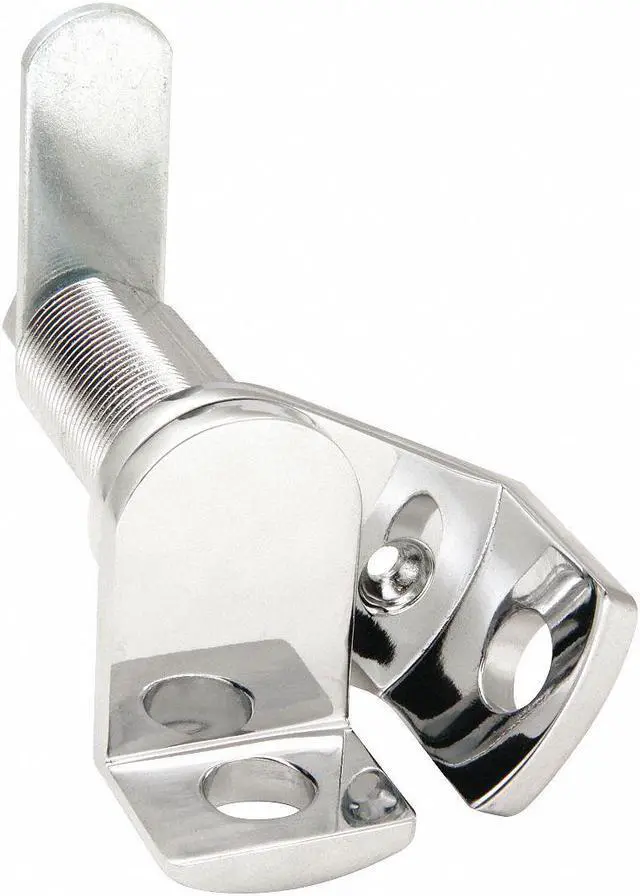 Main image of CCL 59020 Keyless Padlockable Cam Locks, Chrome, 1 1/8 in For Door Thickness, 0