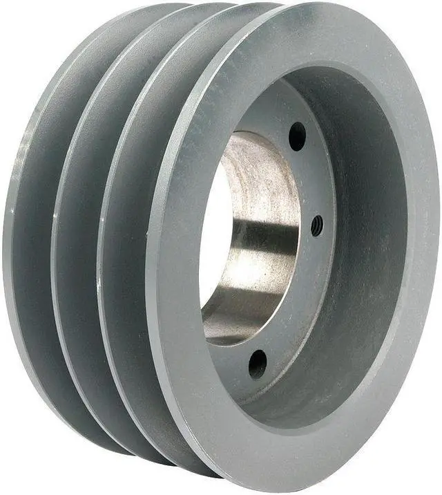 Main image of ZORO SELECT 3V3153 1/2 in to 1-5/8 in Quick Detachable Bushed Bore 3 Groove