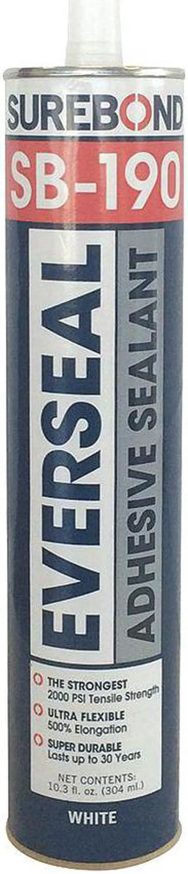 Alt view image 2 of 2 - SUREBOND SB-190 T WHITE Hybrid Sealant, 10.3 oz, Cartridge, Whites, Hybrid