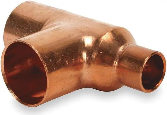 Main image of NIBCO 611-RR 1-1/2" x 1" x 1/2" NOM C Copper Reducing Tee