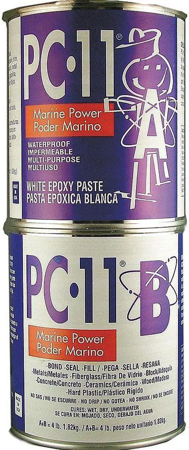 Alt view image 3 of 3 - PC PRODUCTS 640111 Epoxy Adhesive, PC-11 Series, Off White, Can, 1:01 Mix