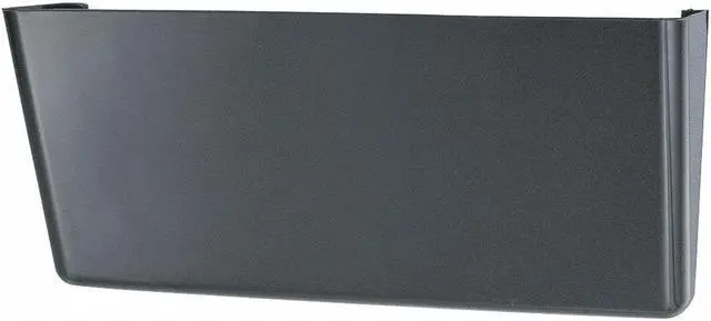 Alt view image 2 of 4 - OFFICEMATE 21442 Wall Pocket,Legal,7Hx16 1/3W In,Black