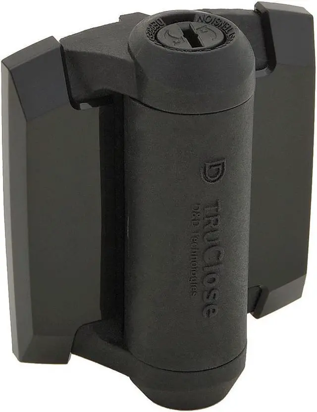 Main image of TRUCLOSE TCA1S3BT Adjustable Spring Gate Hinge,Matte,PR