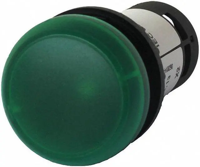 Main image of EATON C22-L-G-24 Raised Indicator Light,Green,24VAC/DC