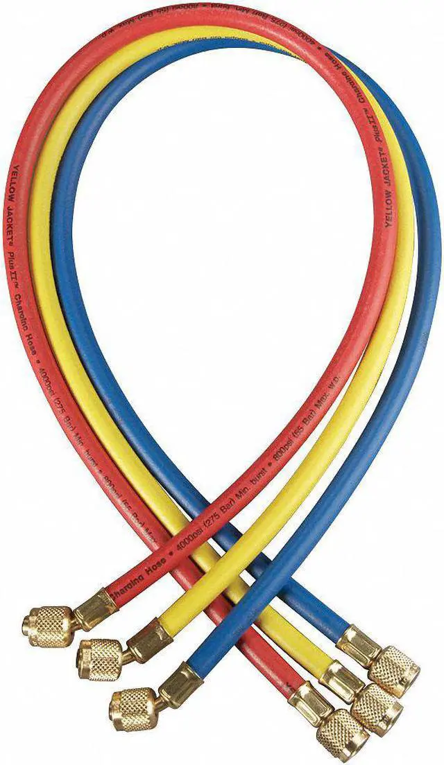 Main image of YELLOW JACKET 21248 Low Side Hose,48 In,Blue