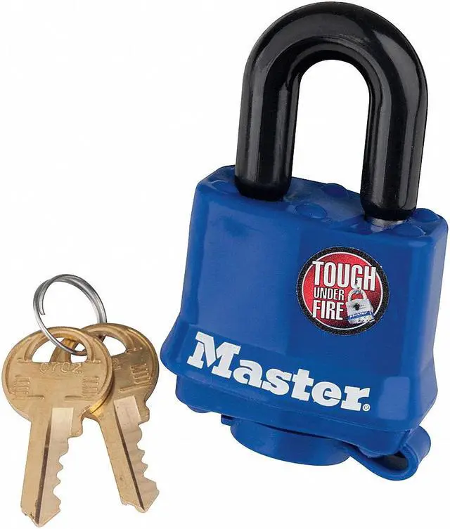 Alt view image 3 of 6 - MASTER LOCK 312KA-0702 Padlock, Keyed Alike, Standard Shackle, Rectangular