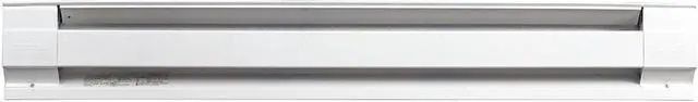 Alt view image 3 of 8 - Cadet 48 In. 1000-Watt 240-Volt Electric Baseboard Heater, White 09954