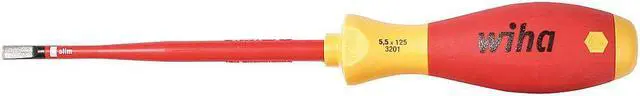 Alt view image 3 of 4 - Wiha 32046 3.5mm x 100mm Insulated SlimLine Slotted Screwdriver