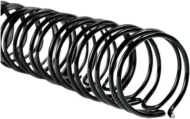 Main image of Gbc Black Binding Spine, Wire, Twin Loop, 3/8", Sheet Capacity 85 3/8" 9775018