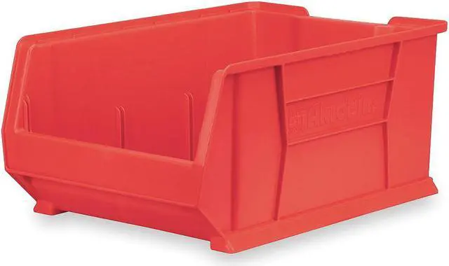 Alt view image 2 of 2 - AKRO-MILS 30293RED Red Super Size Bin, 29-7/8"L x 16-1/2"W x 11"H