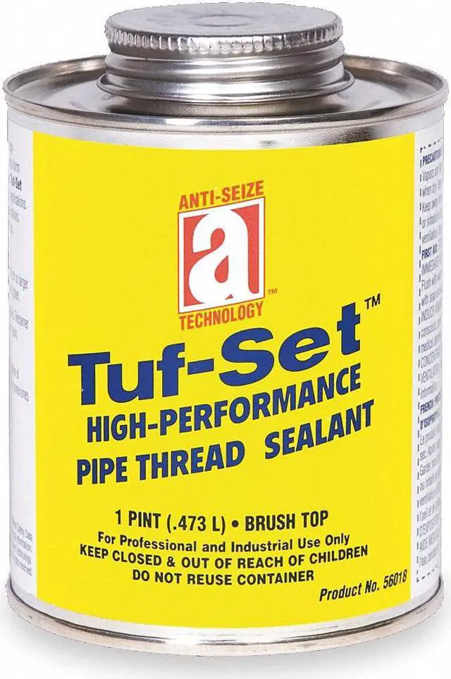 Alt view image 3 of 5 - ANTI-SEIZE TECHNOLOGY 56008 Pipe Thread Sealant 9.6 fl oz, Brush-Top Can,