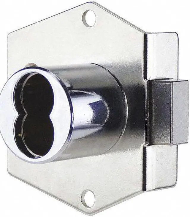Main image of CCL 72724 Interchangeable Core Cabinet Dead Bolt, Brushed Chrome, 1-1/16" For