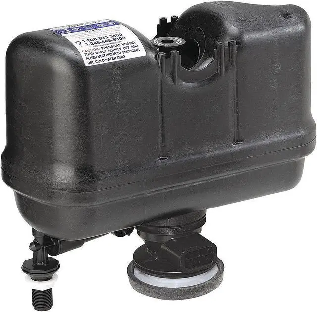 Alt view image 2 of 2 - FLUSHMATE 93001072 Tank Trim, Toilet, Plastic, Black