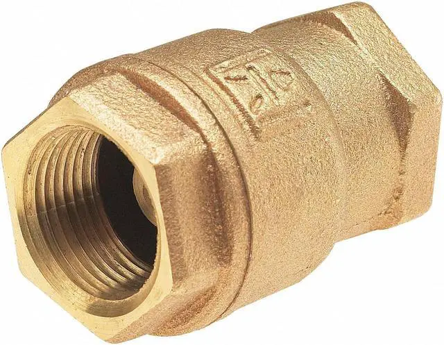 Alt view image 2 of 2 - MILWAUKEE VALVE UP548T 2 2" Threaded Low Lead Bronze Spring Check Valve