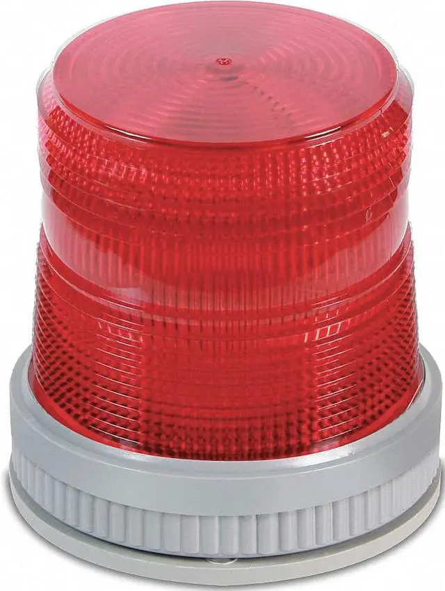 Alt view image 3 of 4 - EDWARDS SIGNALING 105XBRMR120A Warning Light,LED,120VAC,Red,65 FPM