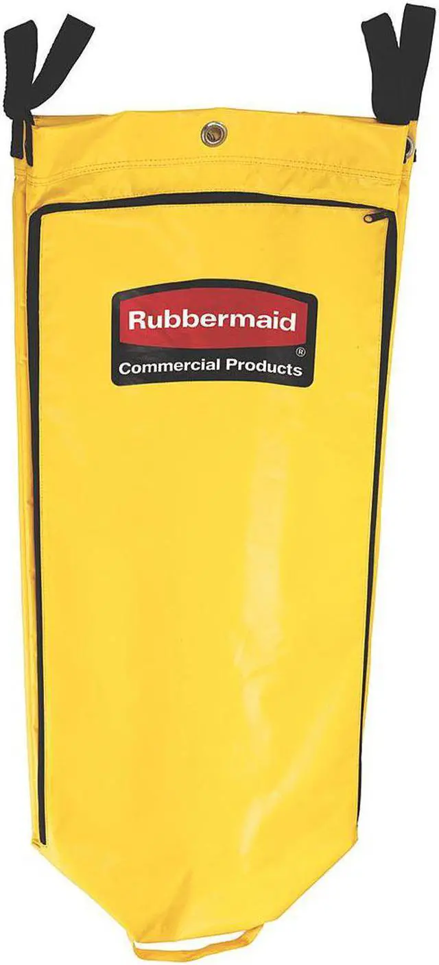 Main image of Rubbermaid Yellow Vinyl Replacement Bag, 1 EA Yellow  Vinyl  1966881