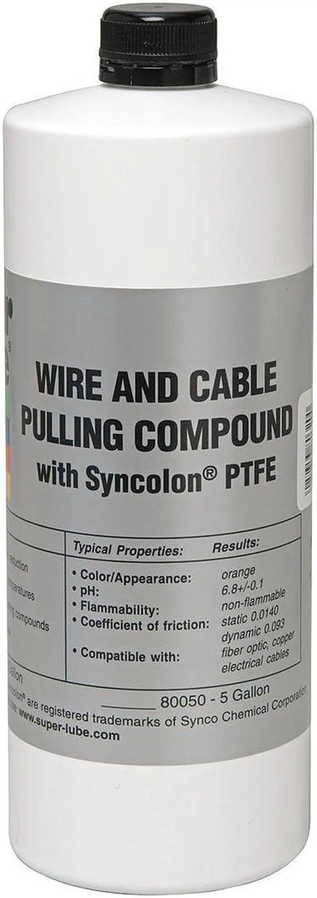 Main image of SUPER LUBE 80320 Electrical Pulling Compound, Bottle, 1 Qt.