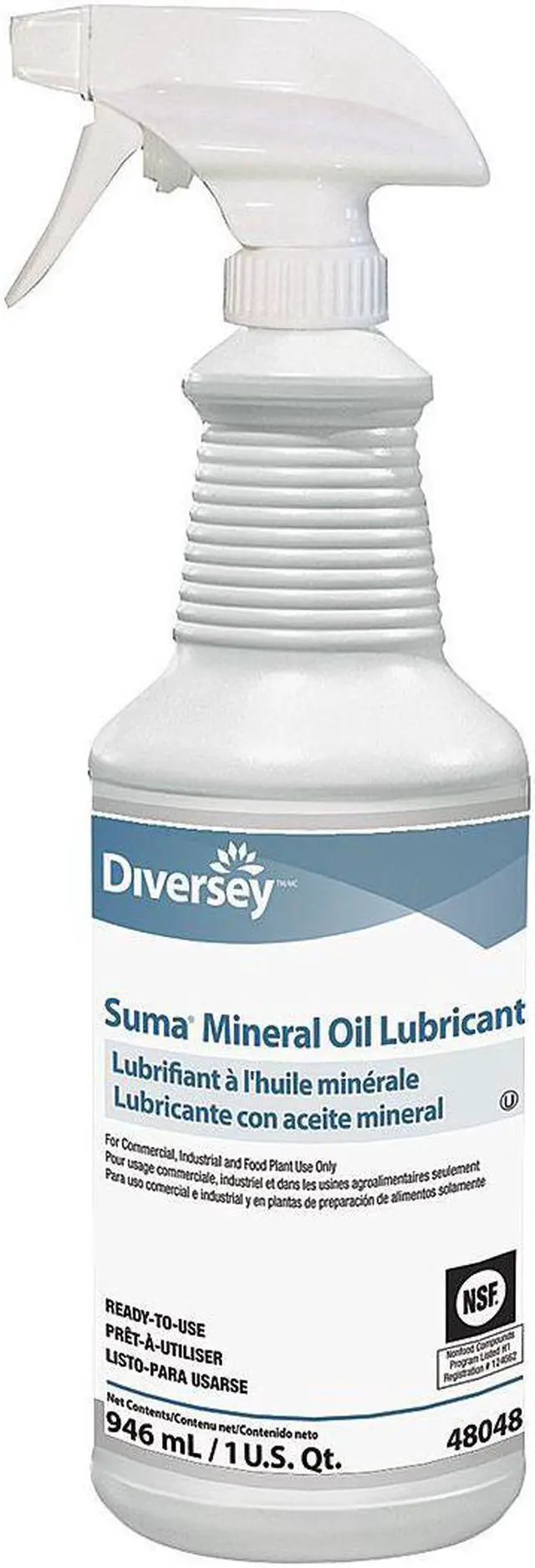 Main image of DIVERSEY 48048 Mineral Oil Lubricant, Plastic, 32 Oz., PK6