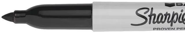 Main image of Sharpie T.E.C. Permanent Marker, Fine Bullet Tip, Black 13401