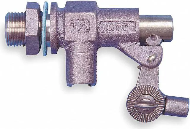 Alt view image 2 of 3 - WATTS HD-500-12 Float Valve,1/2 In,Bronze,Bulkhead Mount