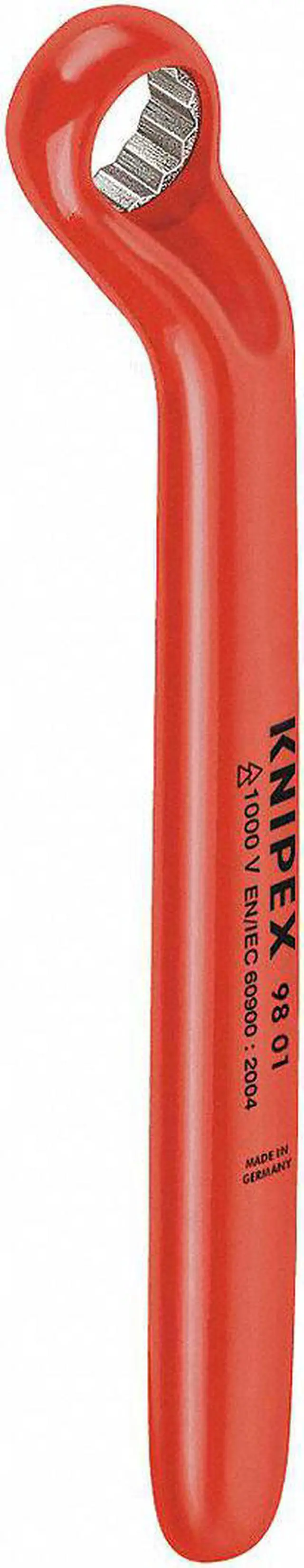Main image of KNIPEX 98 01 9/16 Insulated Box End Wrench,9/16 in,7-9/32L
