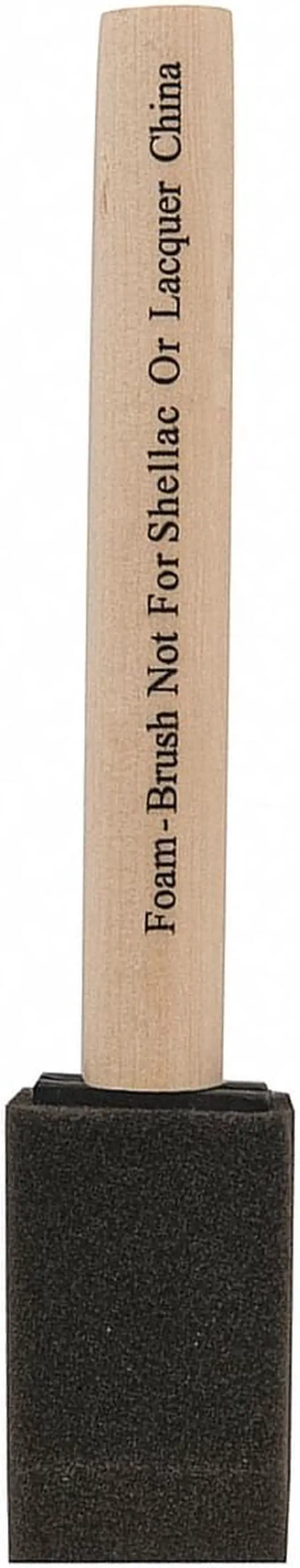 Alt view image 2 of 3 - WOOSTER 3102-1 1" Flat Sash Firm, Foam Bristle, Paint Brush, Wood Handle