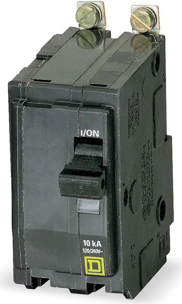 Main image of SQUARE D QOB220 Miniature Circuit Breaker, QO Series, 20A, 2 Pole, 120/240V AC,