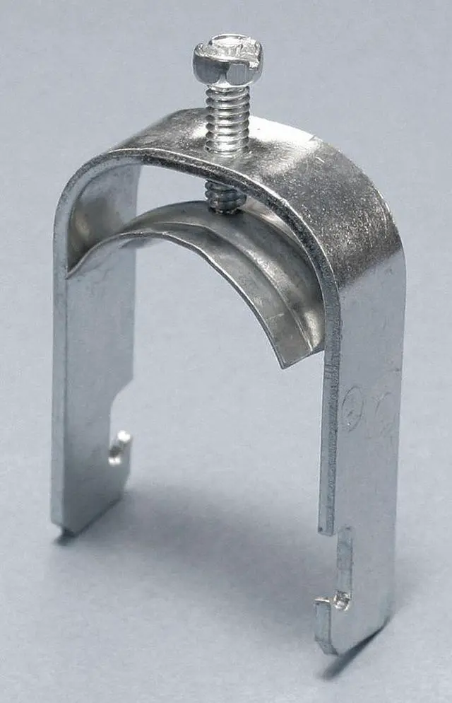 Main image of NVENT CADDY SCH20B Conduit Clamp,1-1/4 In EMT,Silver