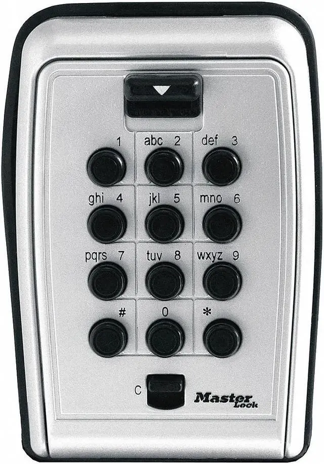 Alt view image 5 of 7 - Wall Mount Push Button Key Safe