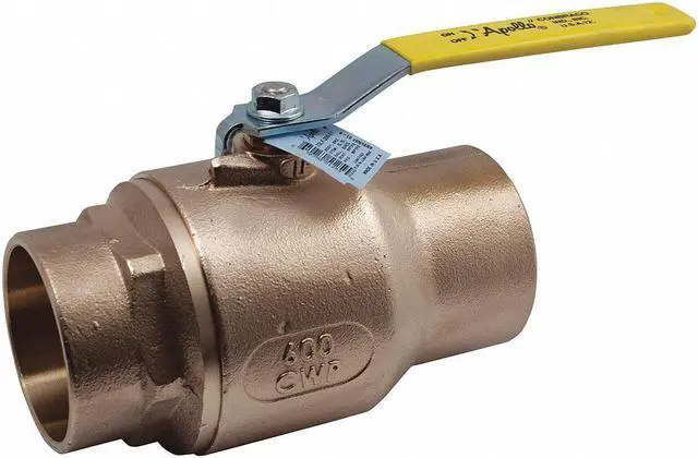 Main image of APOLLO 70LF24401 3/4" Sweat Bronze Ball Valve Inline