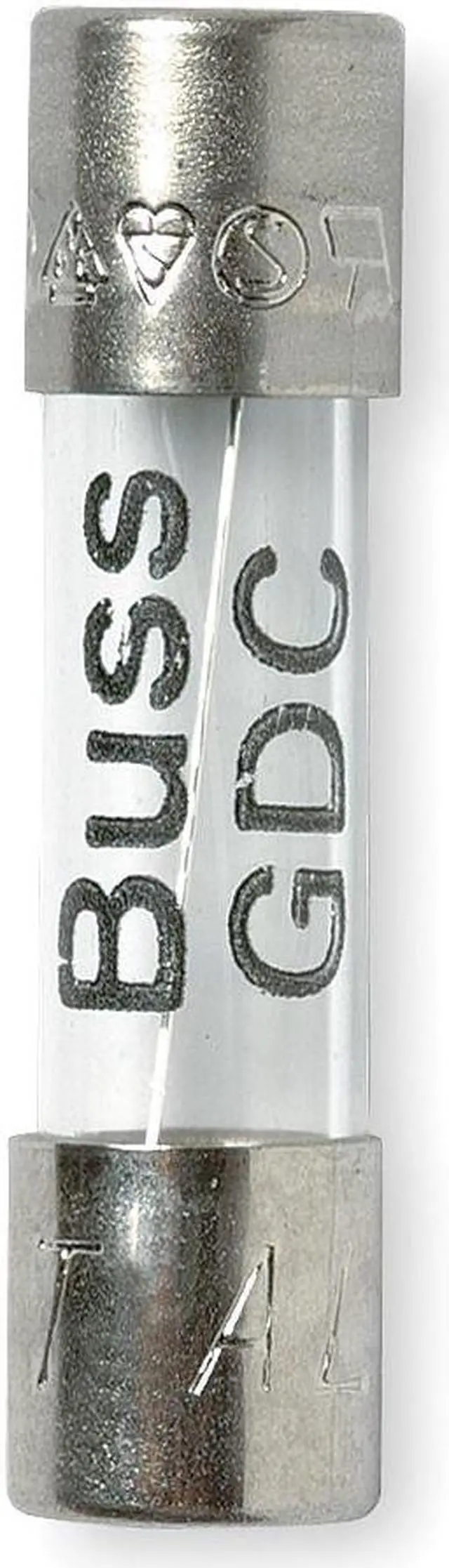Main image of EATON BUSSMANN GDC-4A Glass Fuse, 4A, 40A at 250V AC, 5 PK