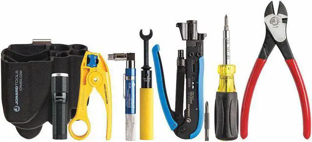 Main image of JONARD TOOLS TK-82 Communications Tool Kit,No. of Pcs. 8