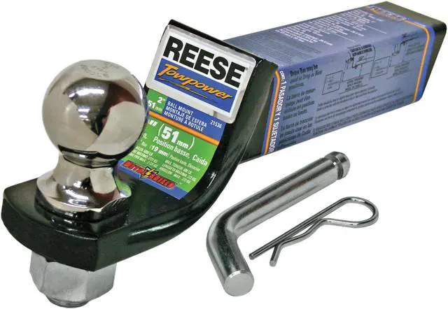 Main image of Reese Ball Mount Kit,  Class III,  6000 lb. Black  21536