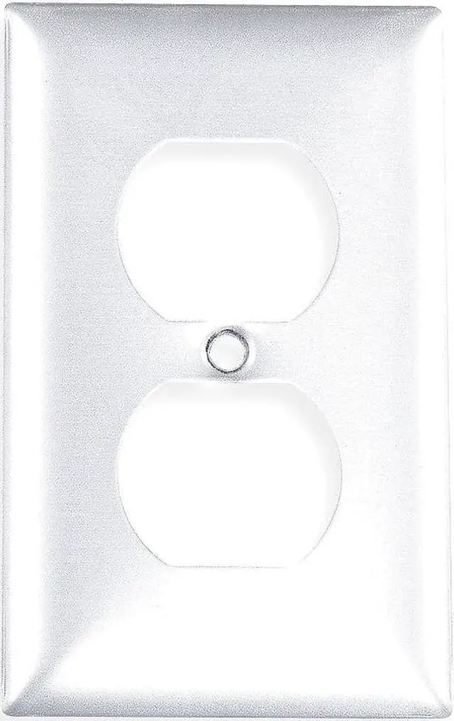 Main image of HUBBELL WIRING DEVICE-KELLEMS SA8 Duplex Receptacle Wall Plates, Number of